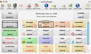 Budgeting by the envelope method